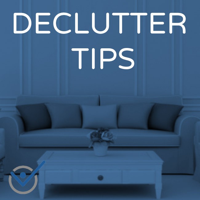 declutter organize tips
