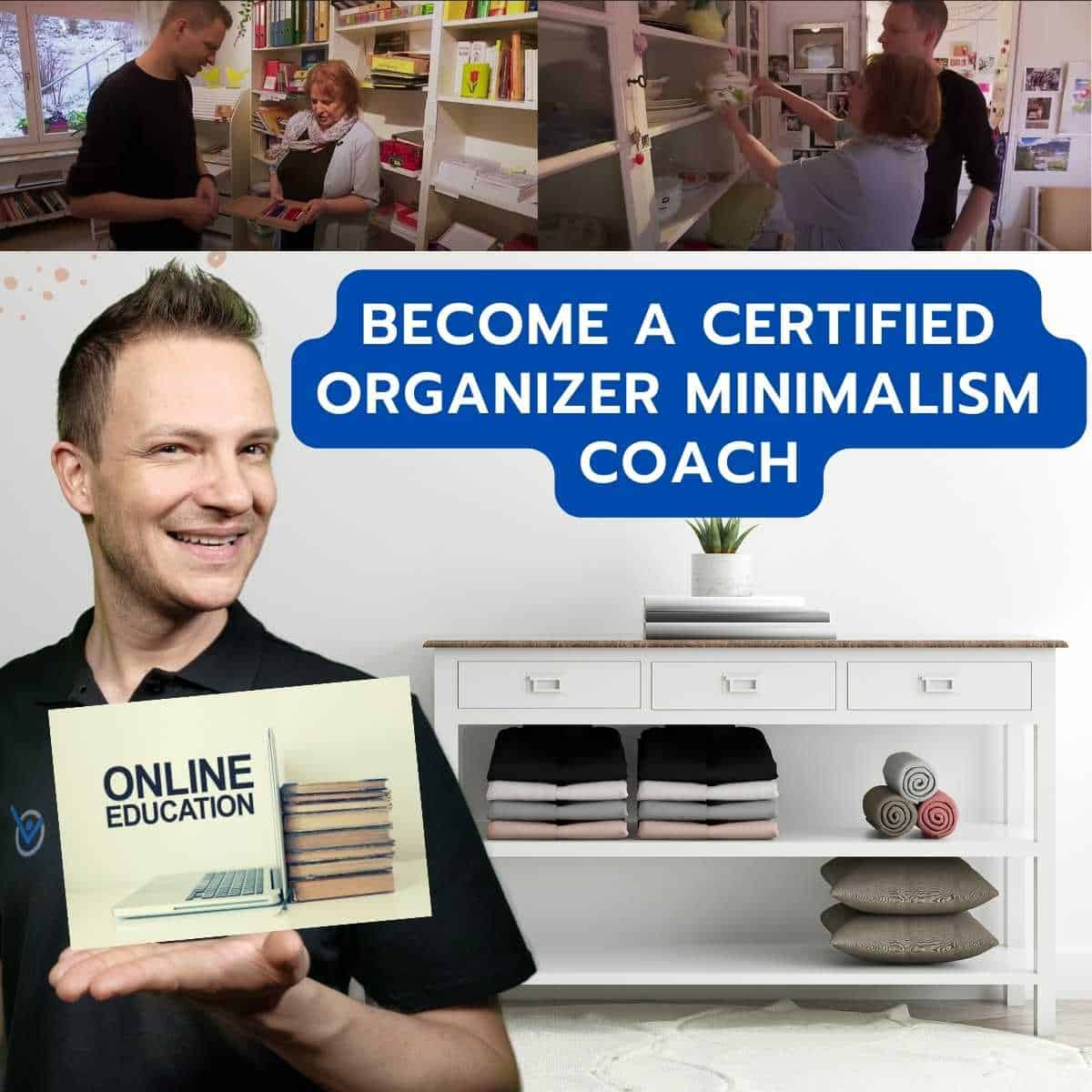 become a certified organizer minimalism coach